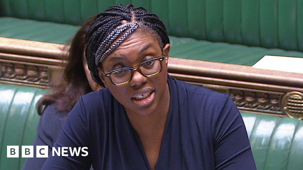 Kemi Badenoch says ex-Post Office chair claims 'made up'