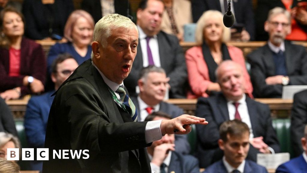 Row after Commons Lindsay Hoyle picks Labour Gaza motion