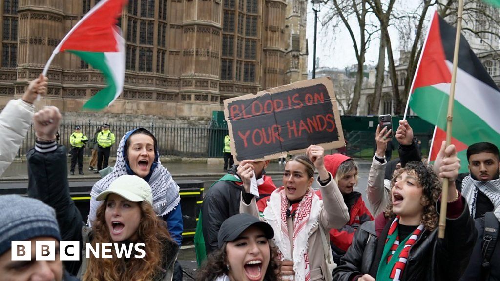 Hundreds queue to lobby MPs over Gaza ceasefire vote