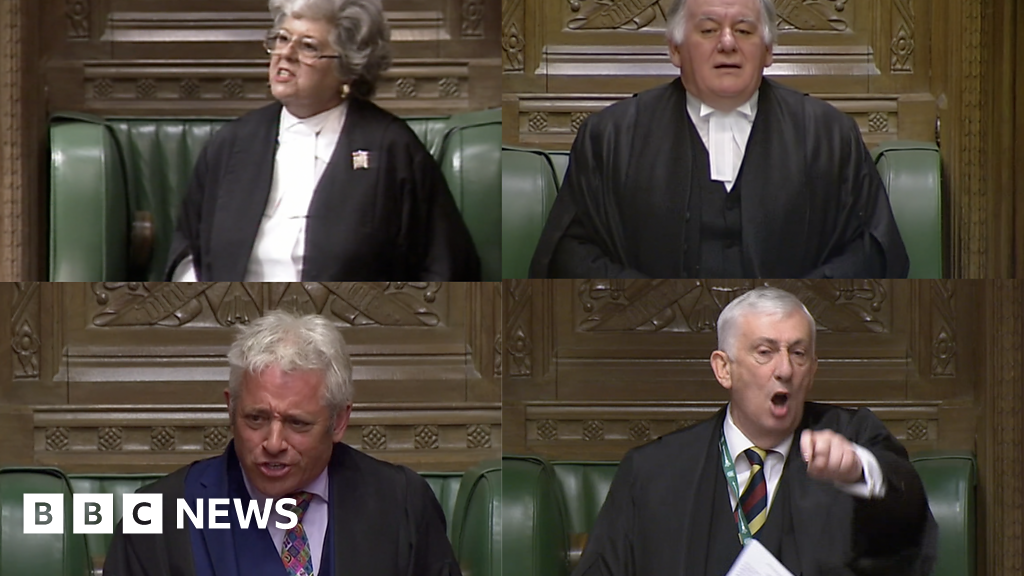 Watch: Moments of drama from Commons Speakers