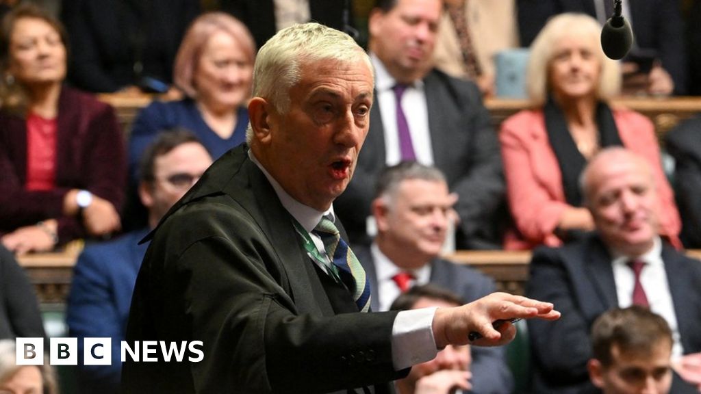 Lindsay Hoyle rejects SNP request for emergency Gaza debate