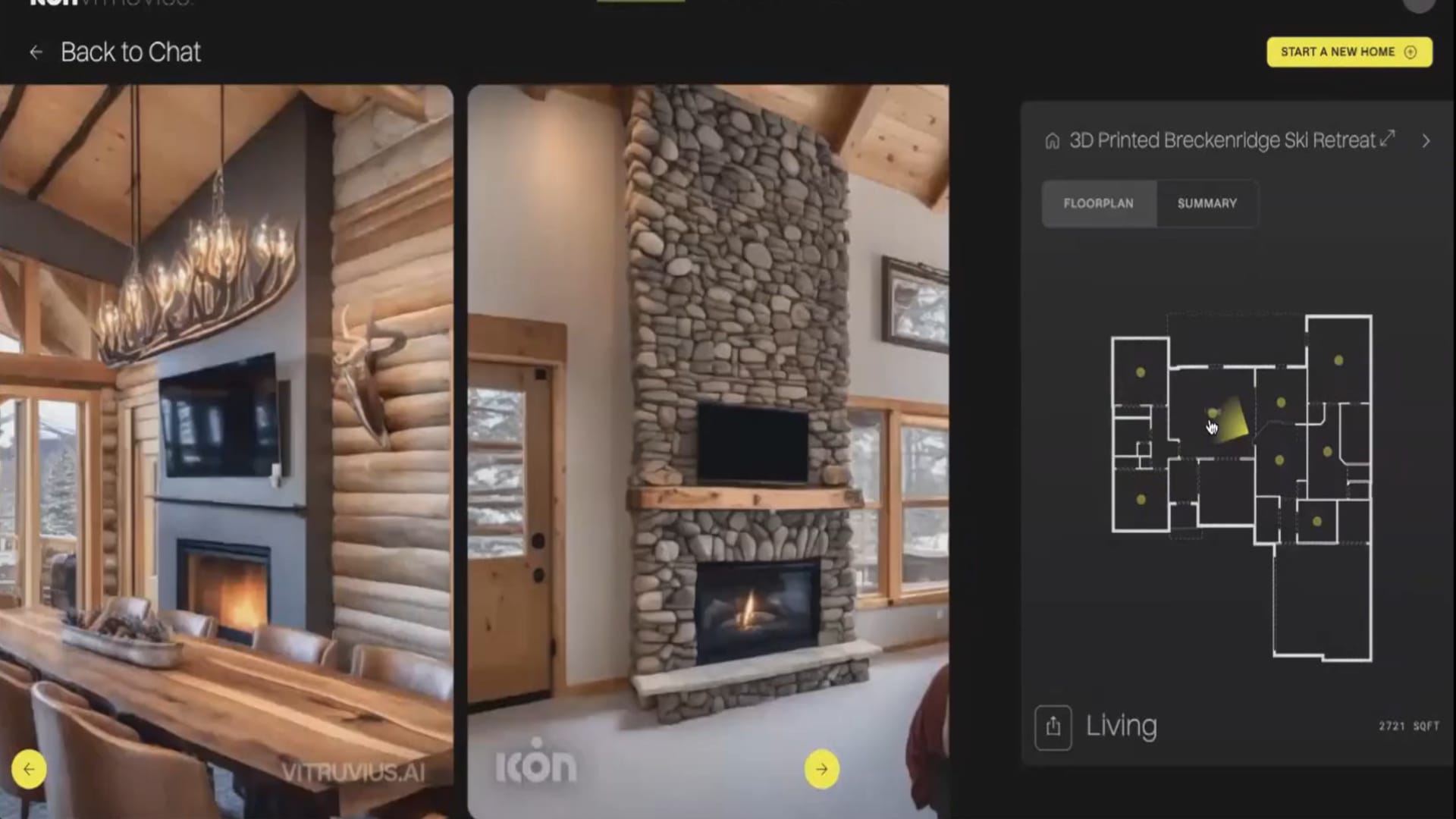 ICON’s Vitruvius AI program designs dream homes