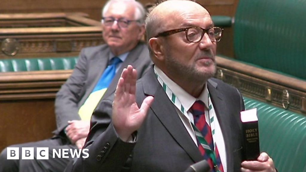George Galloway sworn in as new Rochdale MP
