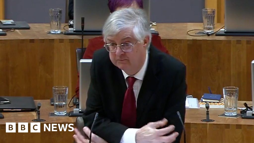 Mark Drakeford: Wales’ first minister bids emotional goodbye