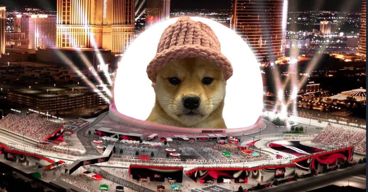 Dogwifhat Community Plan to Put the Meme on the Vegas Sphere
