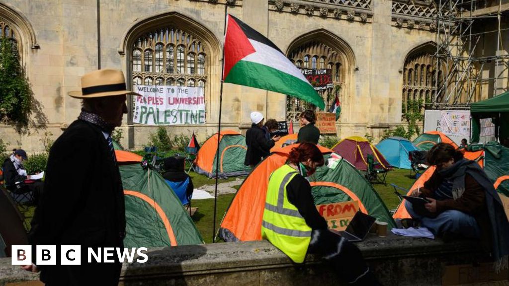 Campus protests cannot target students, Keegan says