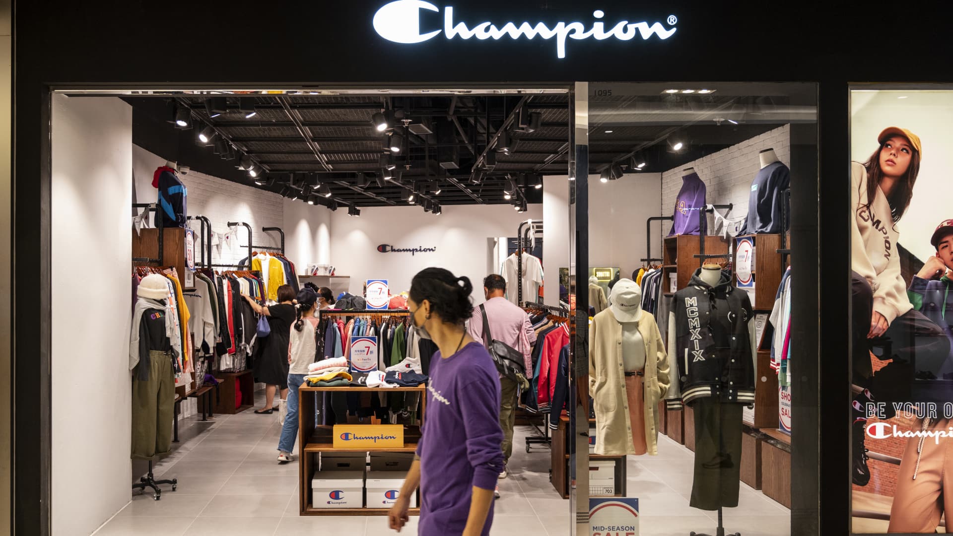 Hanesbrands to sell Champion brand to Authentic Brands in $1.2 billion deal