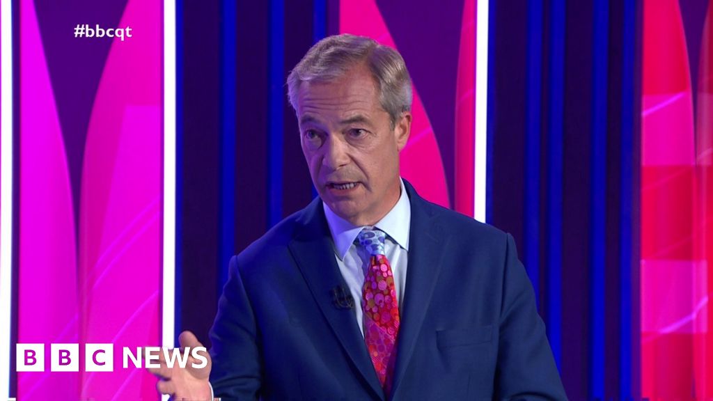 Nigel Farage asked how he will handle racism within Reform UK