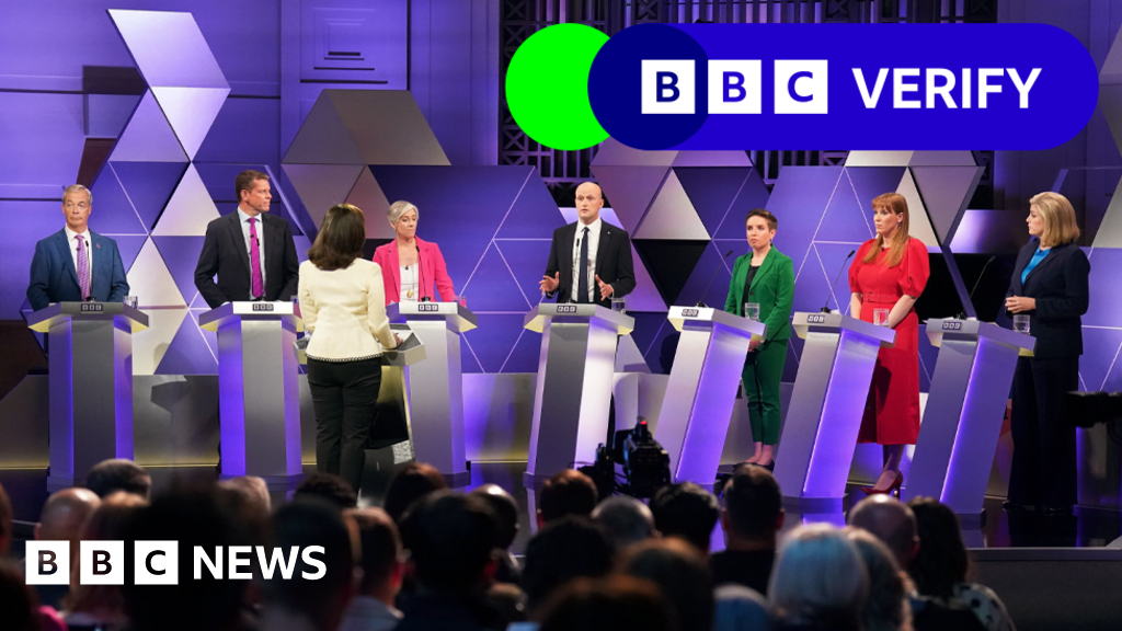 Seven-party BBC election debate fact-checked
