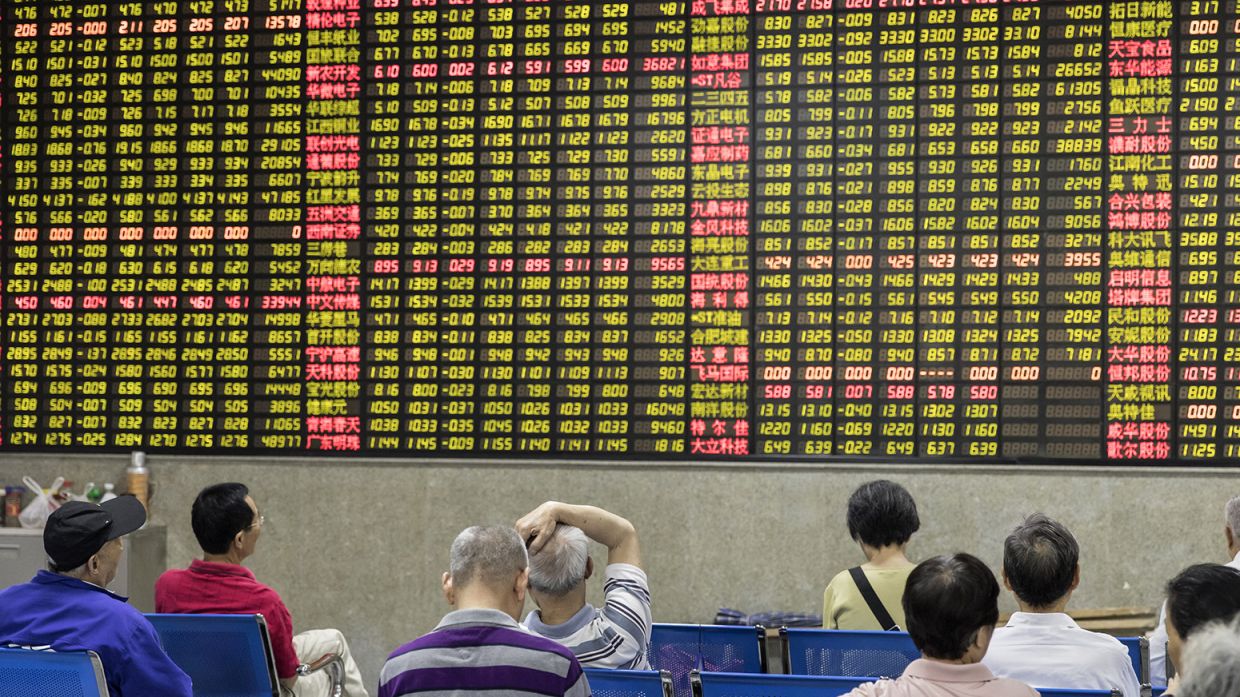 Stocks, forex largely flat ahead of week packed with data