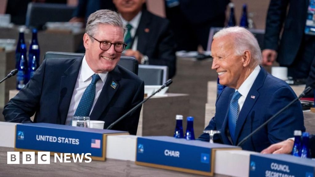 Starmer quizzed over Biden’s gaffe at Nato summit