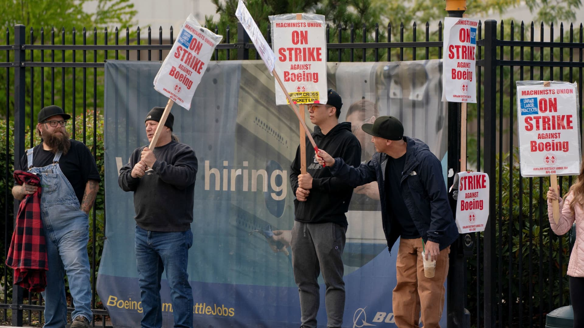 Boeing freezes hiring in sweeping cost cuts as it grapples with strike