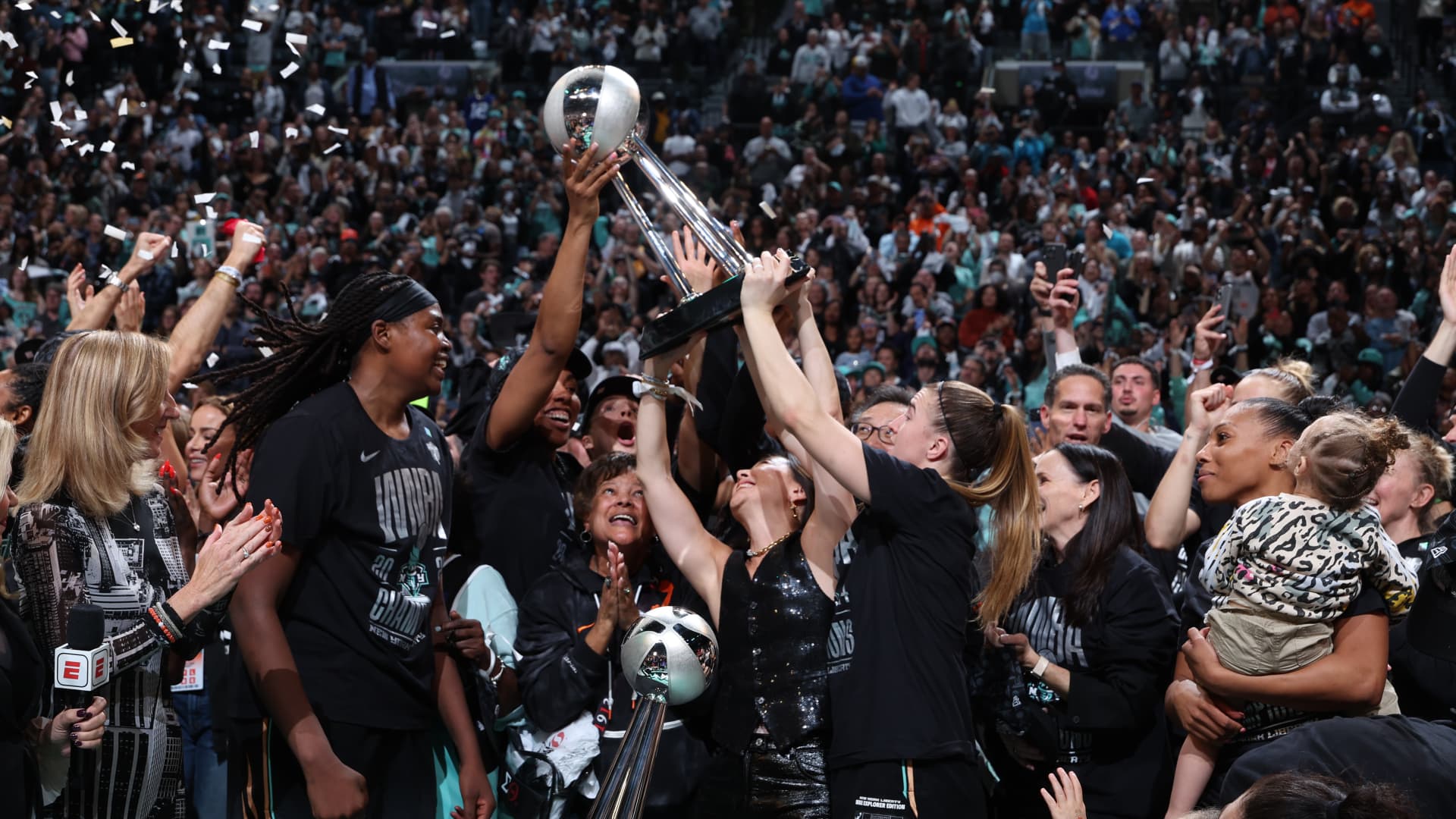 WNBA Finals Game 5 game draws highest viewership in 25 years