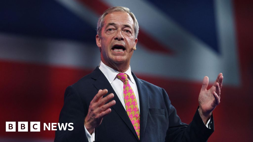 Nigel Farage calls on Tory councillors to switch to Reform UK