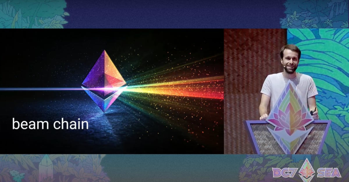 Ethereum Researcher Justin Drake Introduces ‘Beam Chain,’ a Total Redesign of the Network’s Consensus Layer
