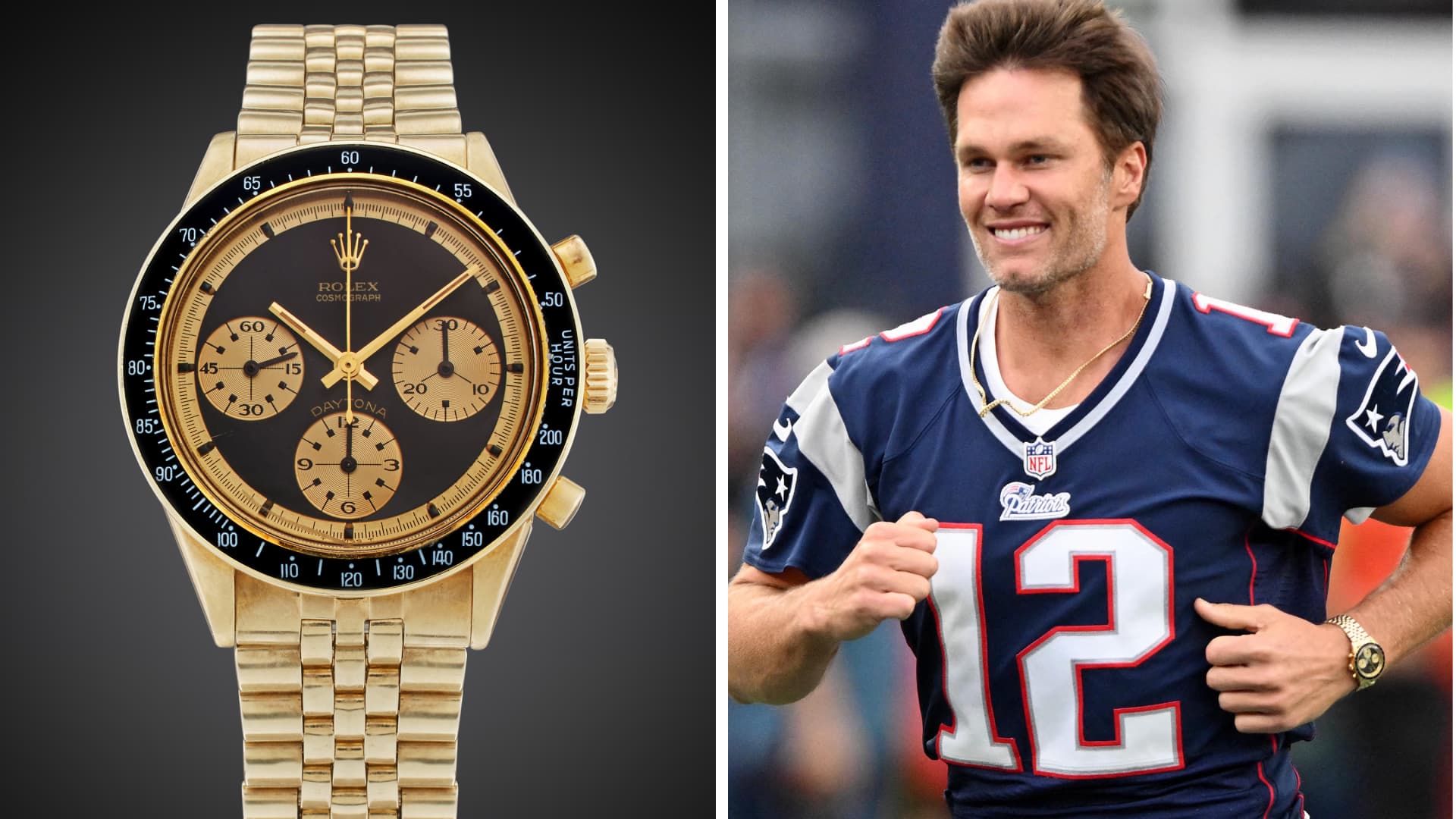Tom Brady watches, game-worn jerseys sell for $9 million at auction