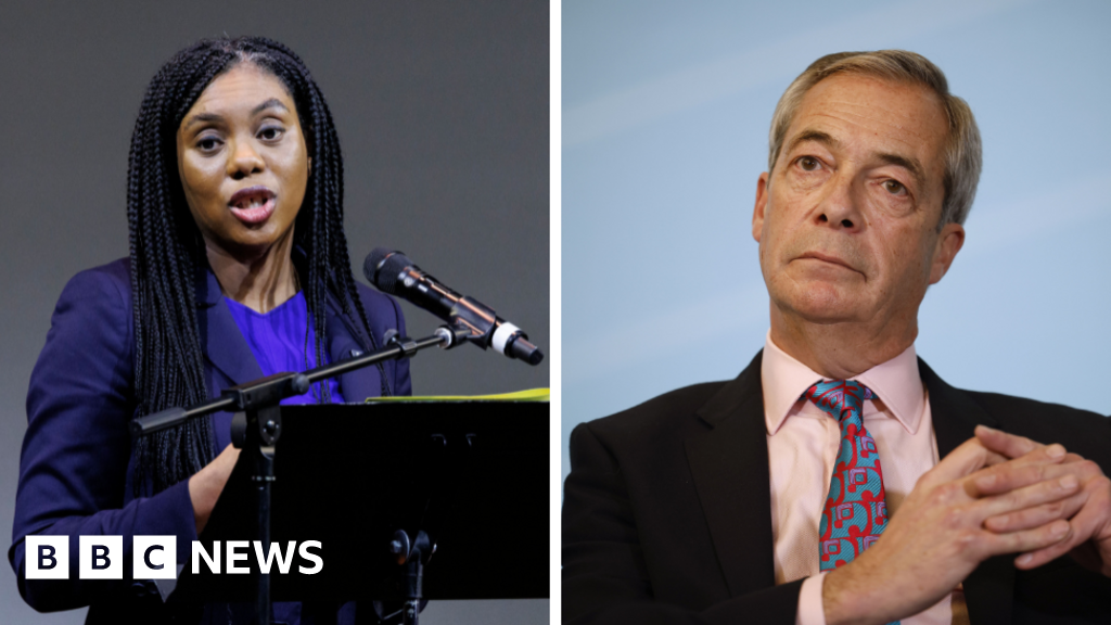 Farage and Badenoch clash over Reform UK membership figures