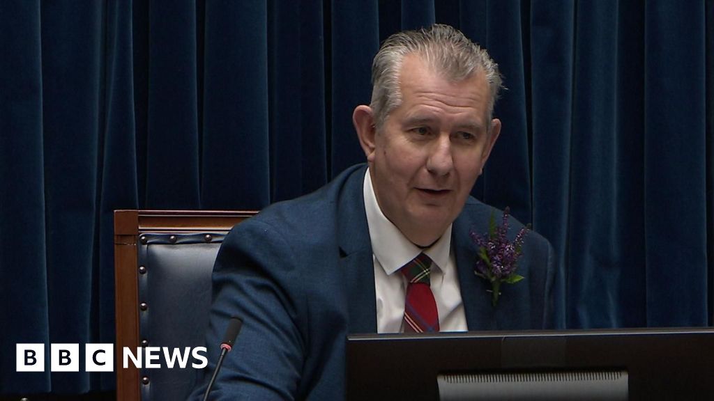‘Dress smartly’, Speaker Edwin Poots tells MLAs