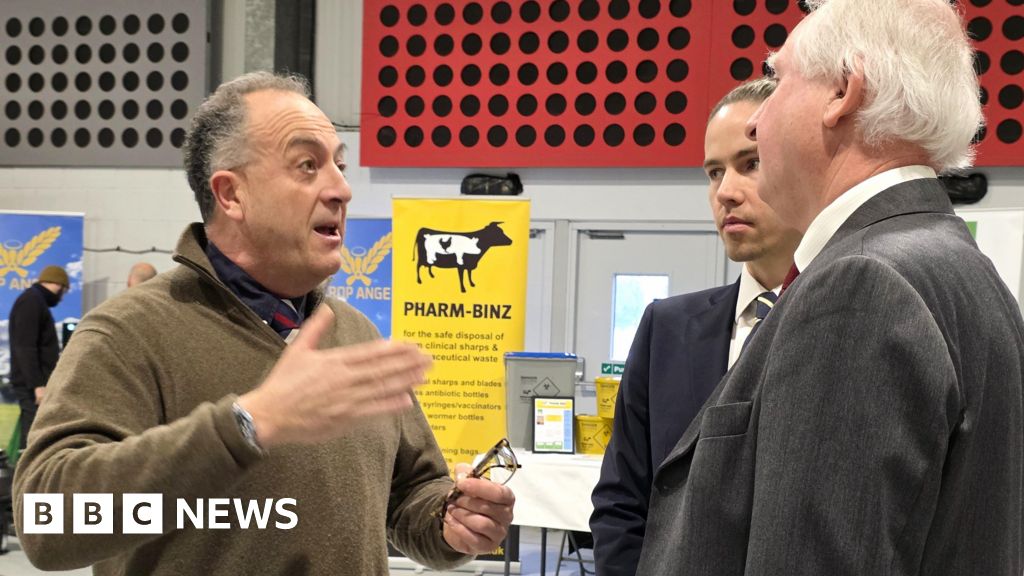 Norfolk farmer confronts minister over inheritance tax