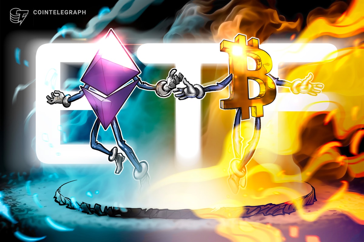 Bitcoin ETFs log first net inflows in weeks, while Ether outflows continue Bitcoin ETFs log first net inflows in weeks, while Ether outflows continue