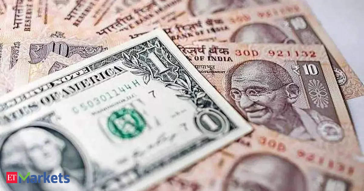 Rupee falls 8 paise to 87.40 against US dollar in early trade