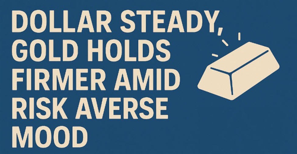 ForexLive European FX news wrap: Dollar steady, gold holds firmer amid risk averse mood