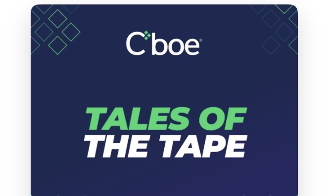 Cboe launches new podcast, “Tales of the Tape”