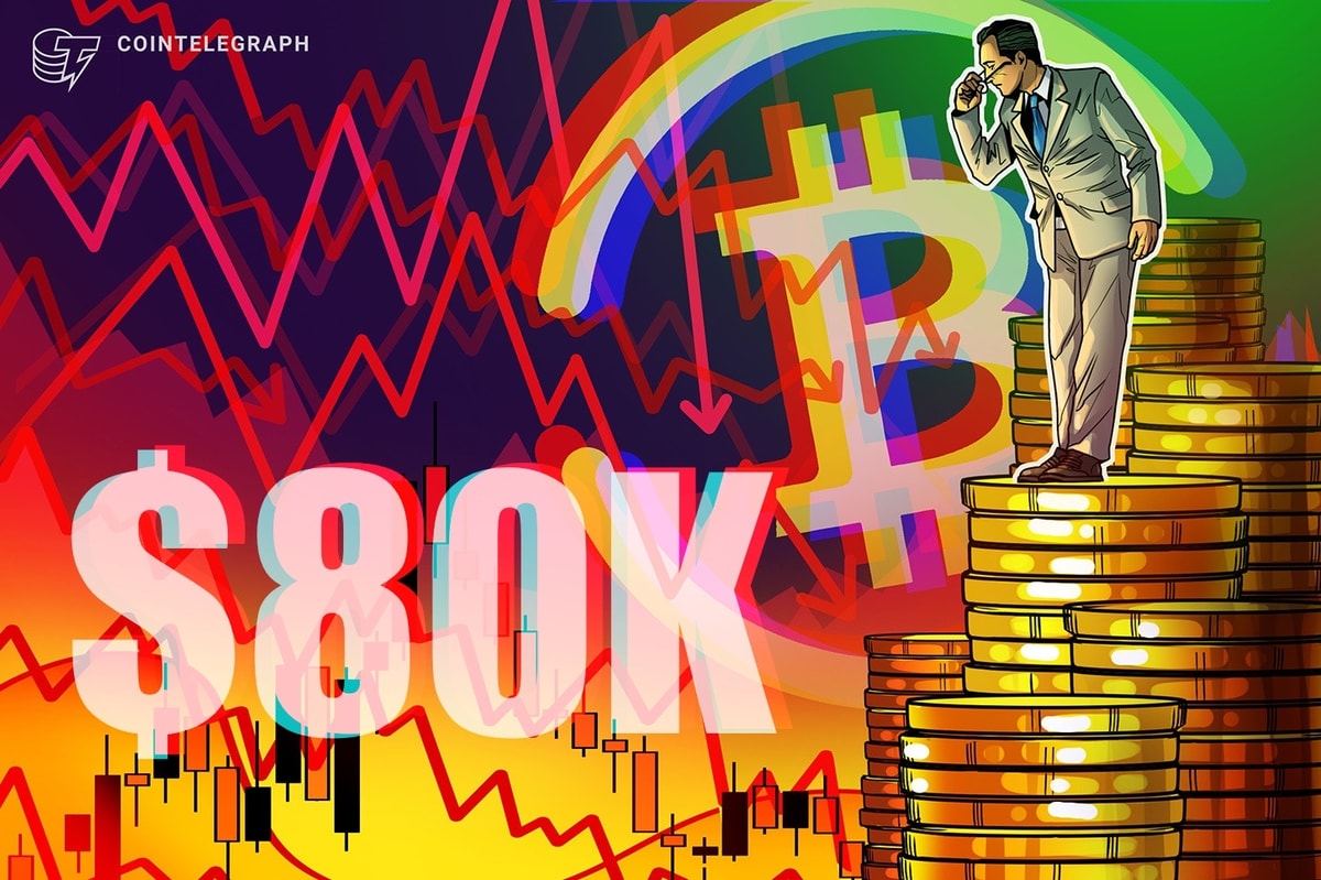 Bitcoin falls toward $80K and prints ‘death cross’ as US stocks mimic 2020 COVID-19 crash