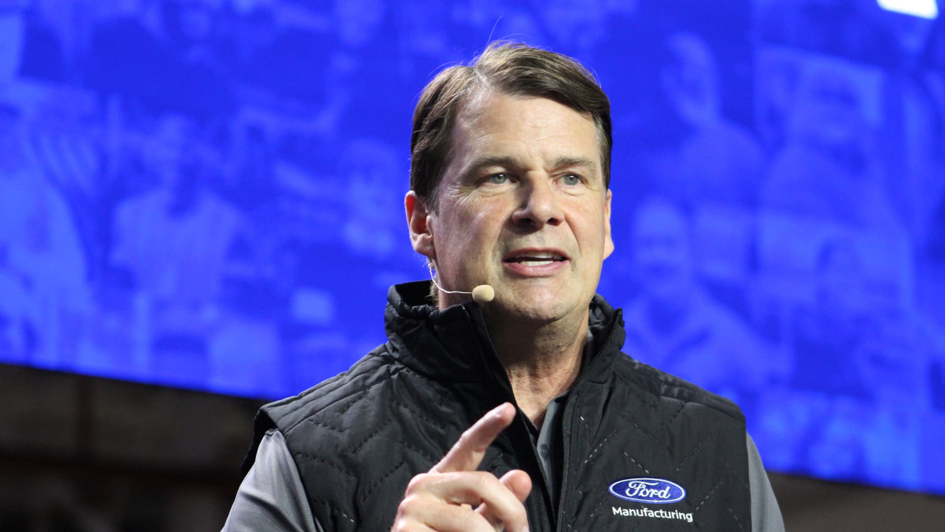 Ford CEO says Trump’s tariff changes are helpful, but still not enough