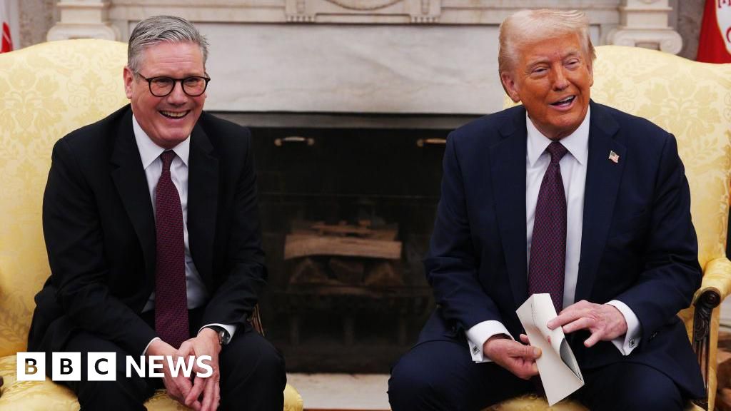 Starmer and Trump discuss ‘productive’ trade talks, No 10 says