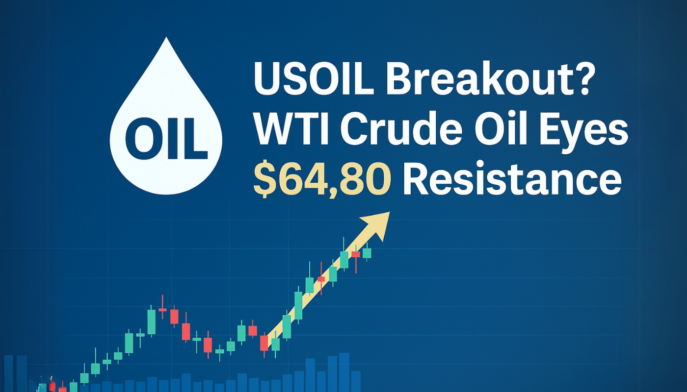 USOIL Breakout? WTI Crude Oil Eyes $64.80 Resistance – FXLeaders