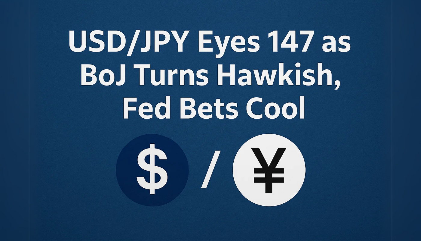 USD/JPY Climbs Toward 147 as BoJ Hawkish Tone and Fed Rate Bets Diverge – FXLeaders